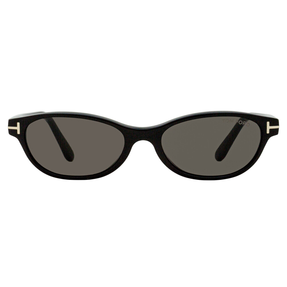 Tom Ford Chloe-02 Oval Sunglasses TF1310 01A Black 52mm FT1310 - Picture 2 of 2